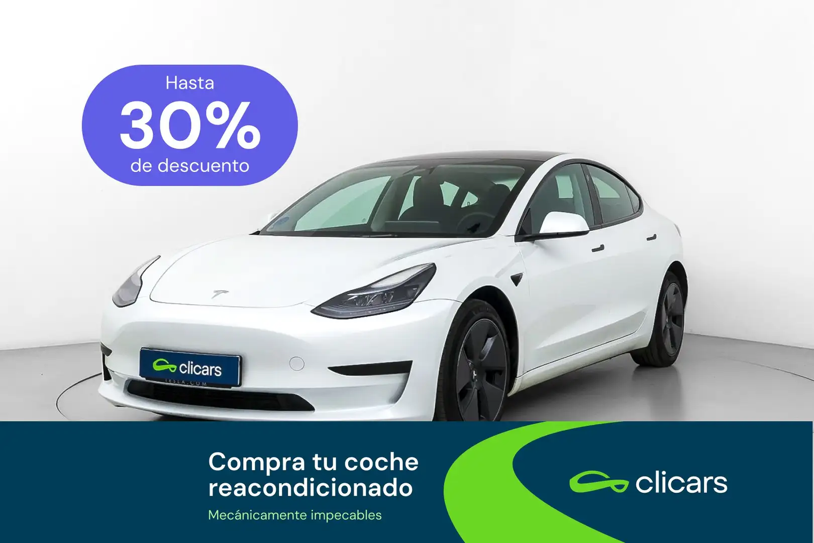Tesla Model 3 Standard Range Premium RWD Blanco - 1