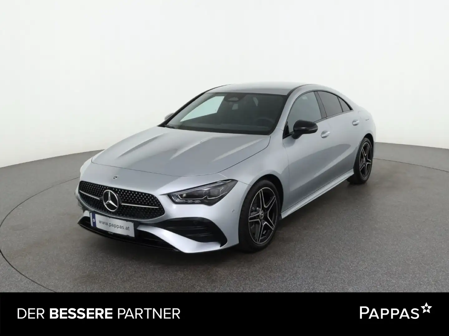 Mercedes-Benz CLA 200 d Coupé PTS Cam Navi AUT Wide LED Leder Silber - 1