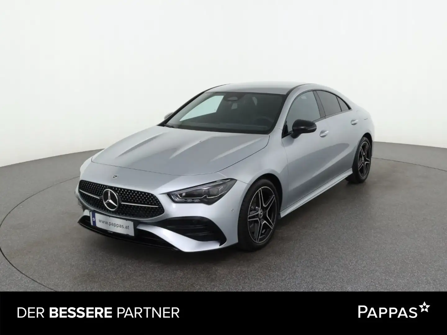 Mercedes-Benz CLA 200 d Coupé Cam Navi Leder SHZ Silber - 1