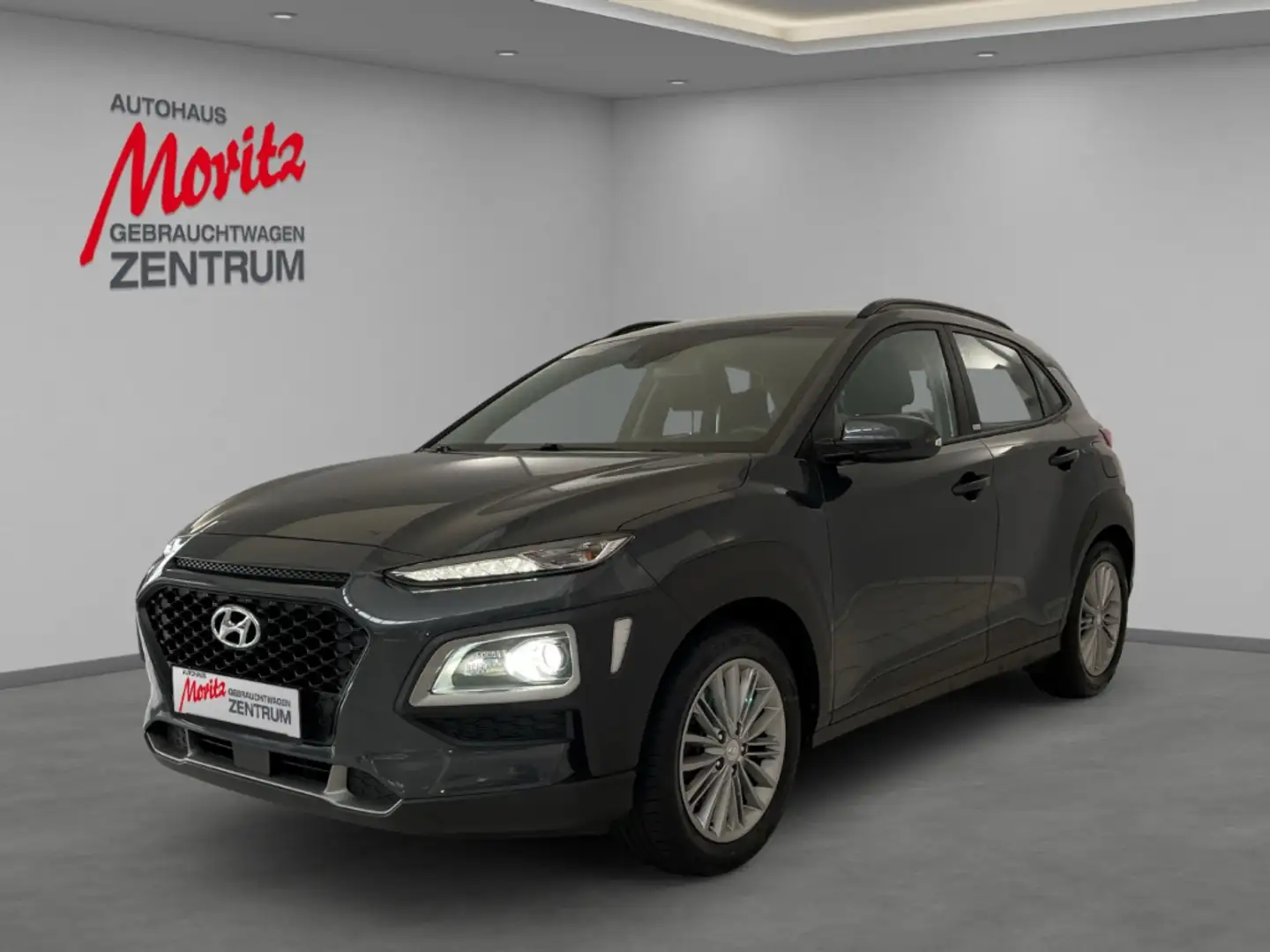 Hyundai KONA 1.6 TGDI Trend 2WD DCT *LED SCHEINWERFER* Schwarz - 1