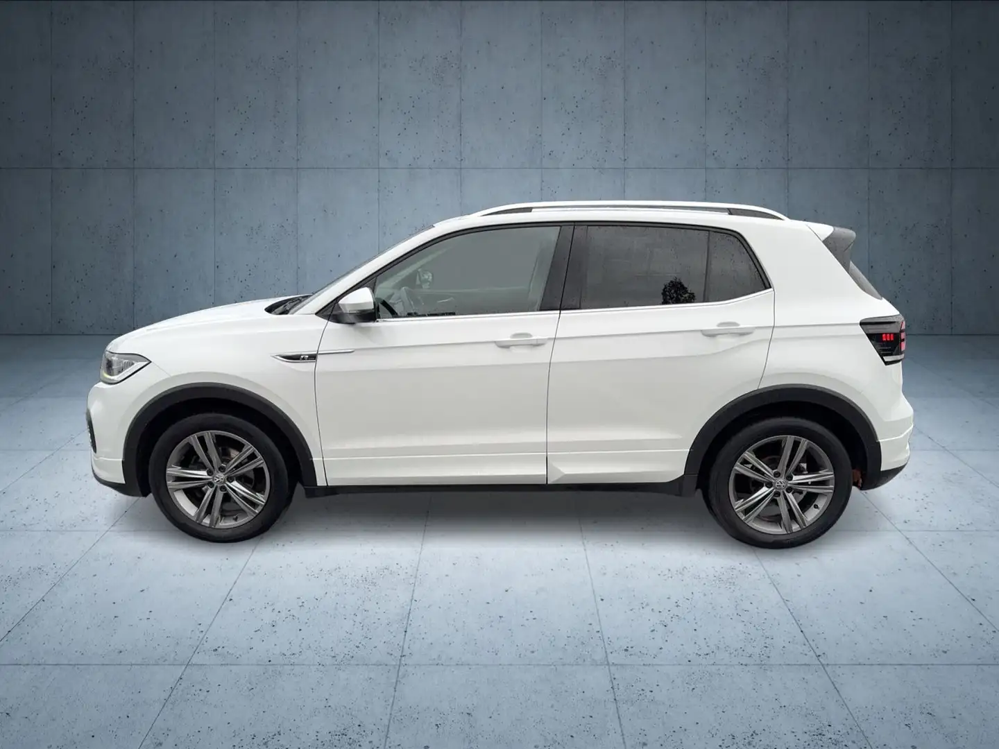 Volkswagen T-Cross Style R-Line 1.0 TSI Nav/BT/17"/Assist Weiß - 2
