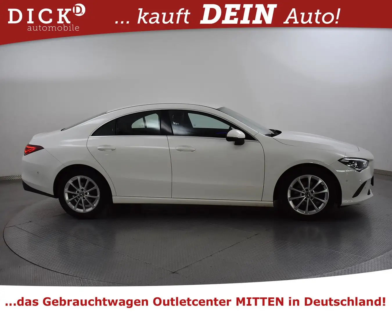 Mercedes-Benz CLA 180 Coupe Progress WEIDES+NAVI+LEDER+SHZ+LED White - 2