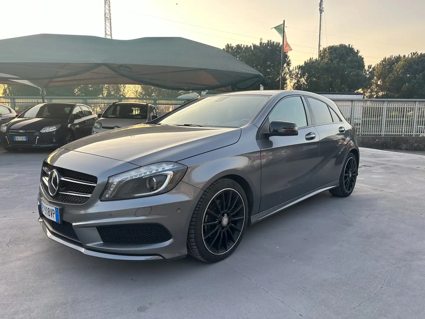 Mercedes-Benz A 200 A 200 cdi Sport 4matic auto Grigio - 1