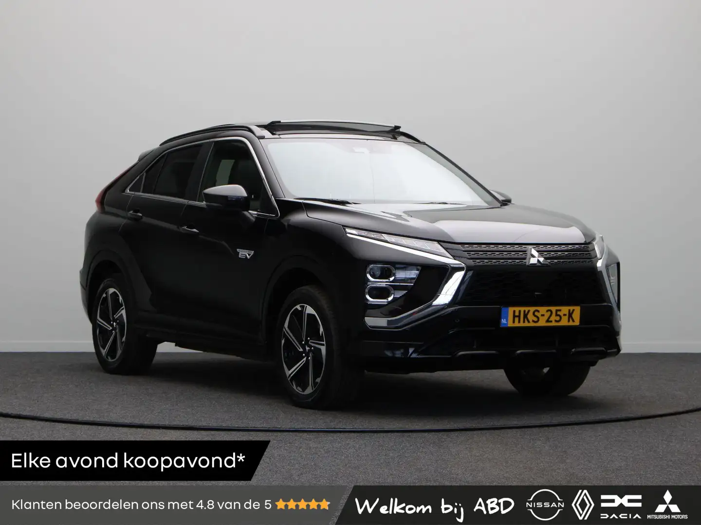 Mitsubishi Eclipse Cross 2.4 PHEV Instyle | Schuif/Kantel Dak | Stoelverwar Schwarz - 1