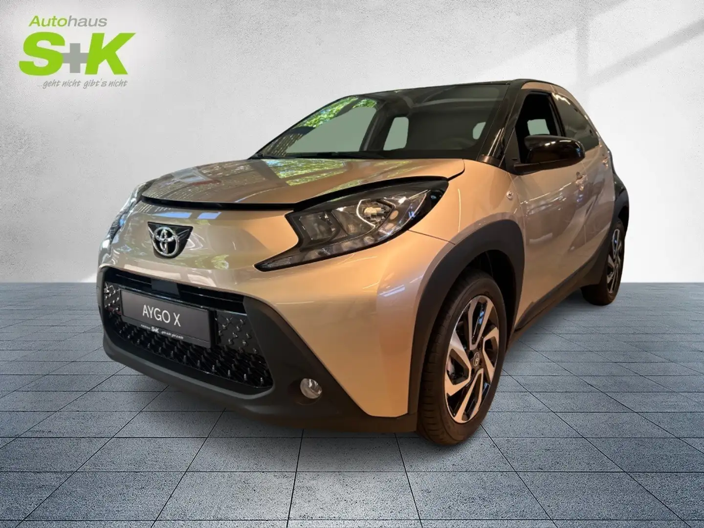 Toyota Aygo X 1,0-l-VVT-i, 5-Türer, Teamplayer ABS ESP Beige - 1