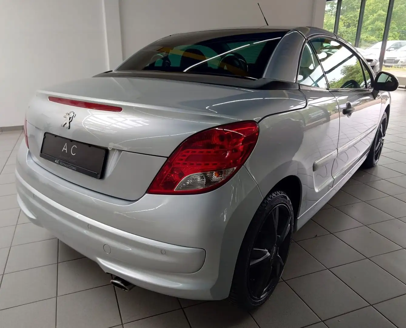 Peugeot 207 CC Cabrio-Coupe Allure,Automatik,Navi,Leder Grigio - 2