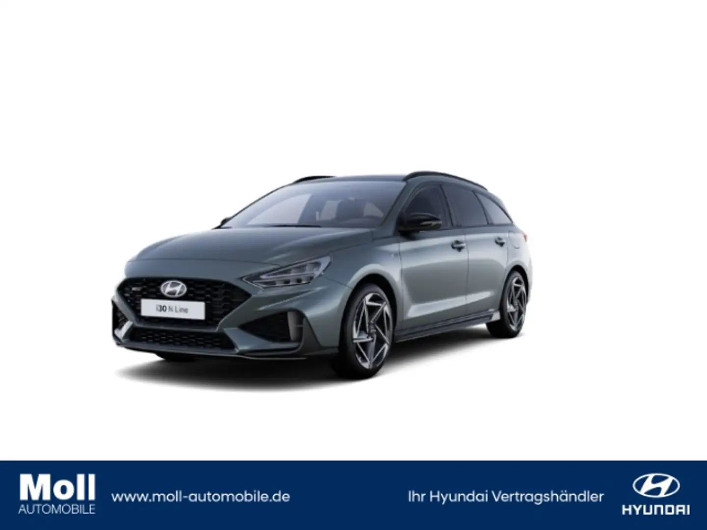 Hyundai i30 Kombi N-Line Navi Apple CarPlay Android Auto Grijs - 1