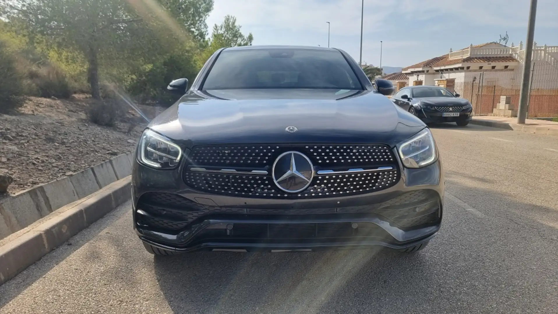Mercedes-Benz GLC 300 Coupé 300d 4Matic 9G-Tronic Zwart - 2