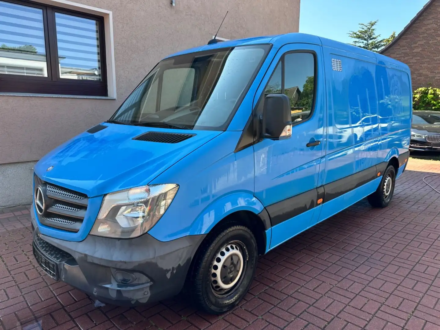 Mercedes-Benz Sprinter II Kasten CDI LANG 1.HAND+KLIMA+PDC Blau - 1