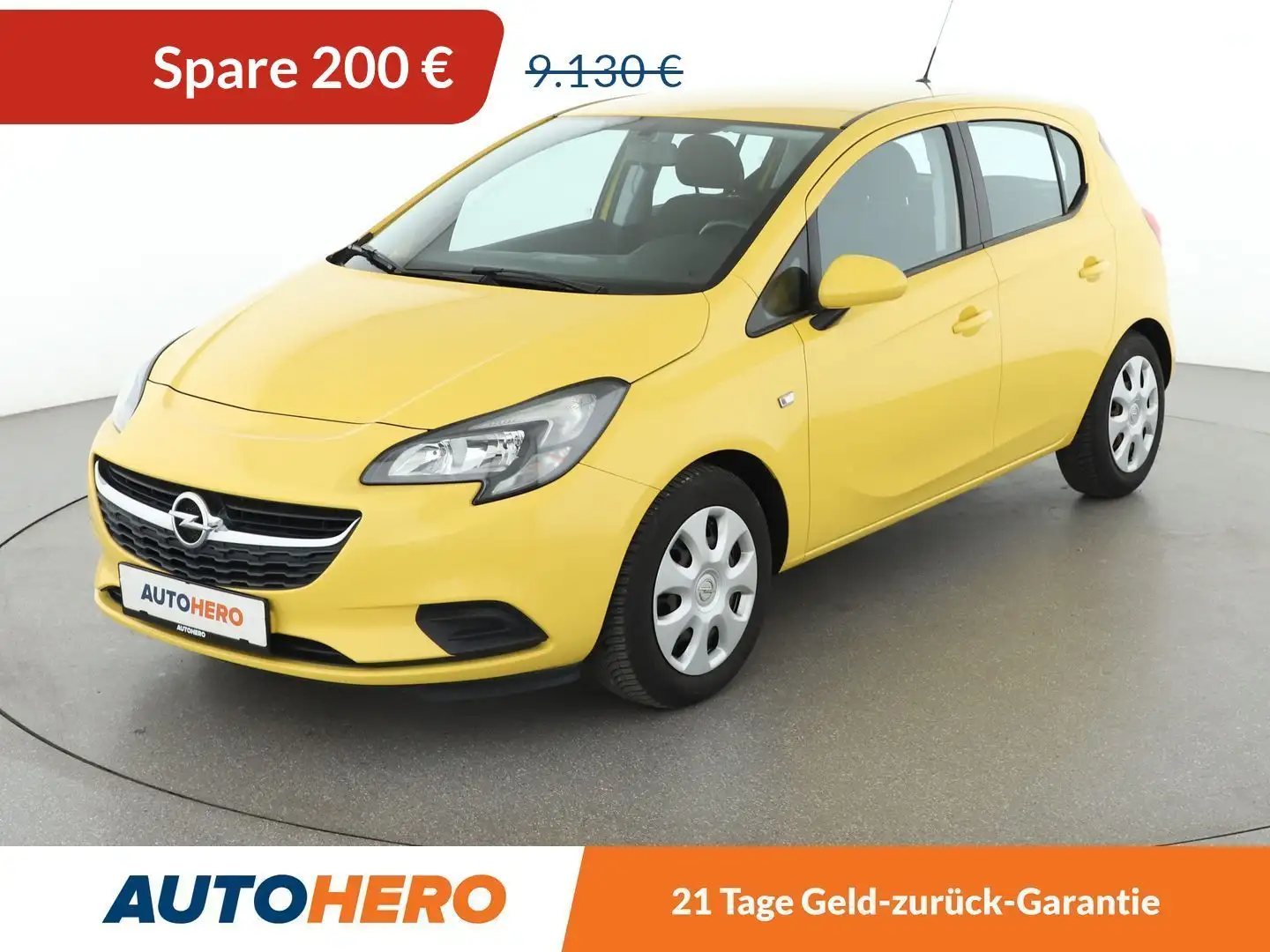 Opel Corsa 1.4 Edition *TEMPO*PDC*SHZ*KLIMA* Gelb - 1