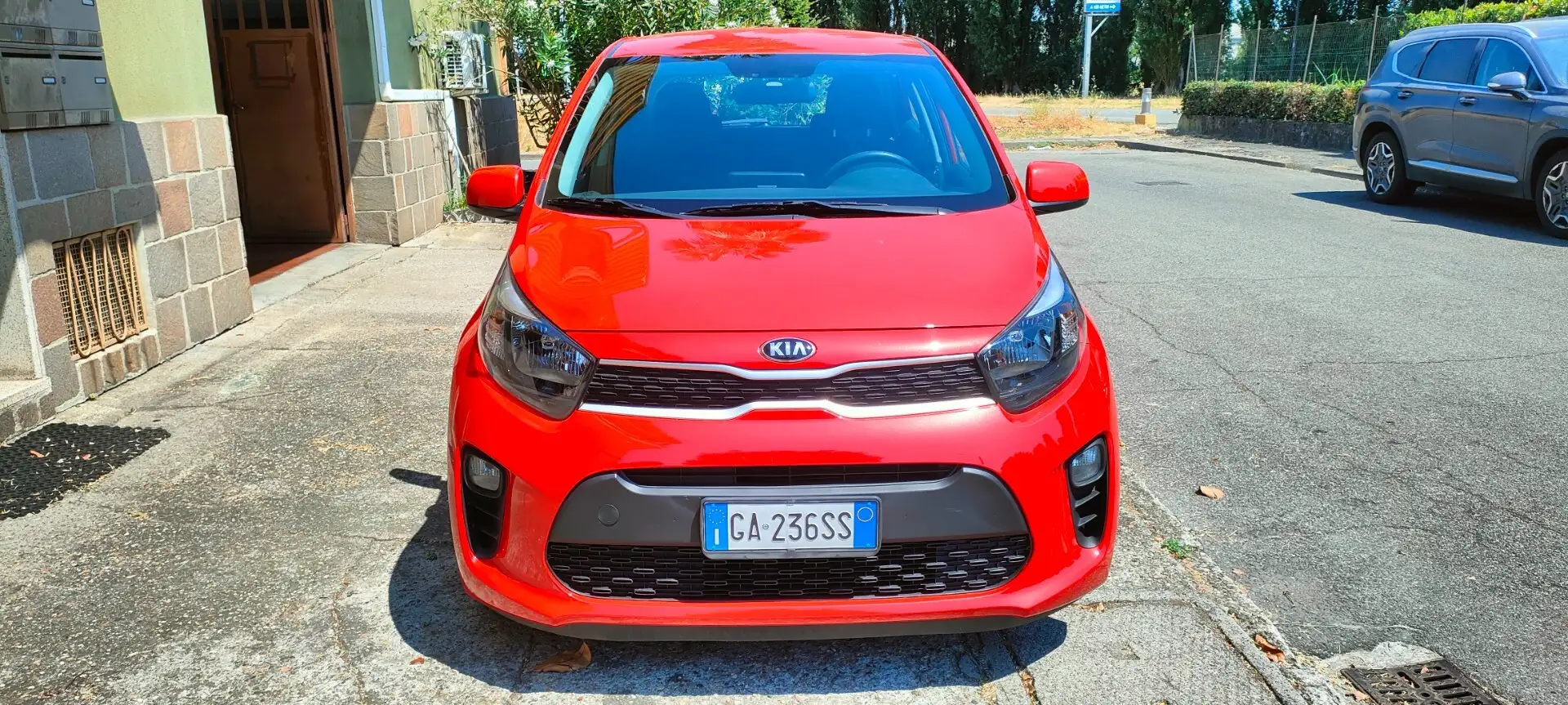 Kia Picanto 1.0 12V 5 porte Active Rosso - 2