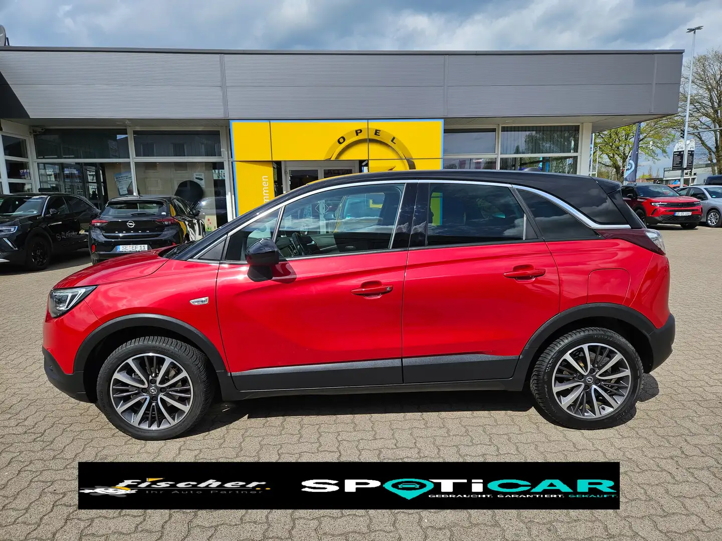 Opel Crossland X Innovation Allwetterreifen/Winter Paket 2/NAVI Rojo - 1