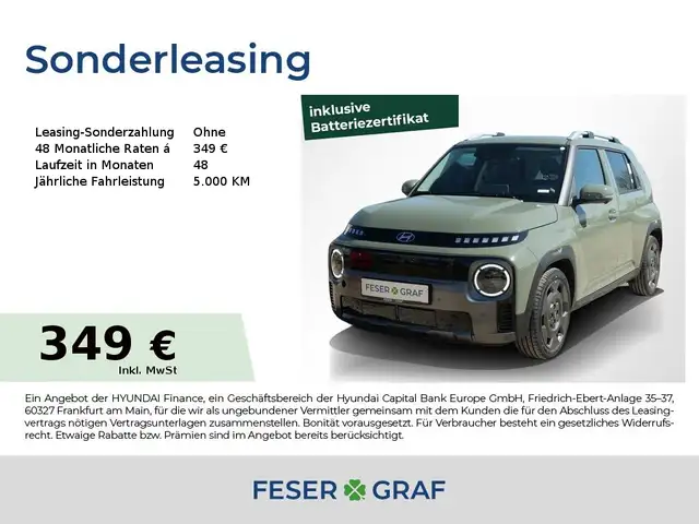 Hyundai Inster CROSS EFFI.-ASSIST-TECHNIK-PAKET GLASDACH