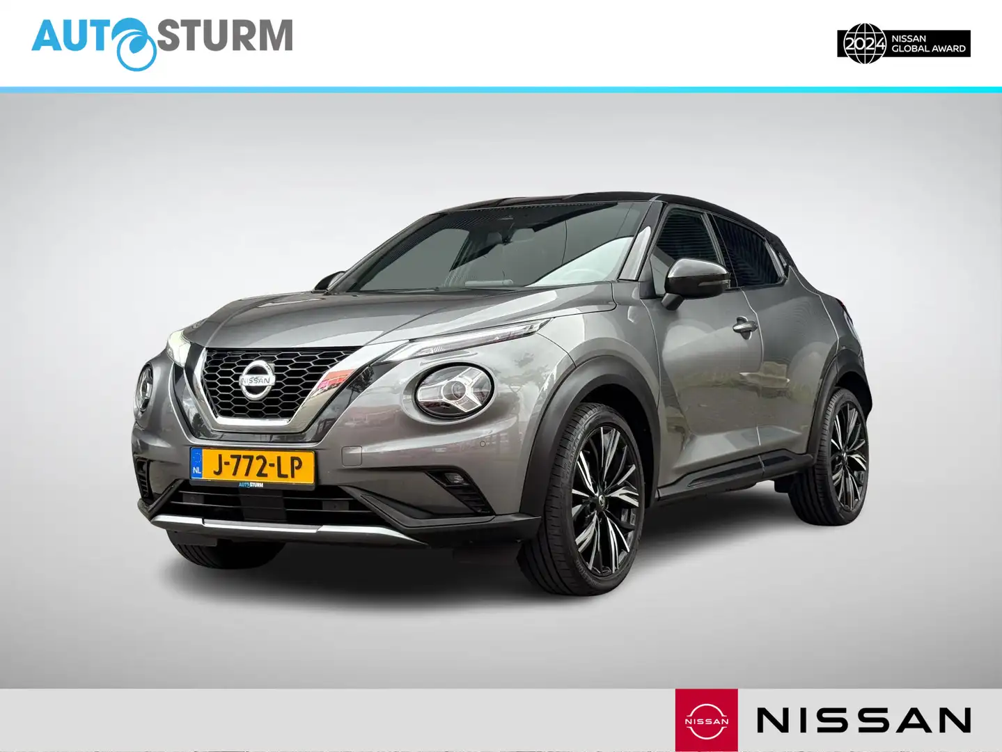 Nissan Juke 1.0 DIG-T N-Design | Navigatie | Camera | Apple Ca Grijs - 1