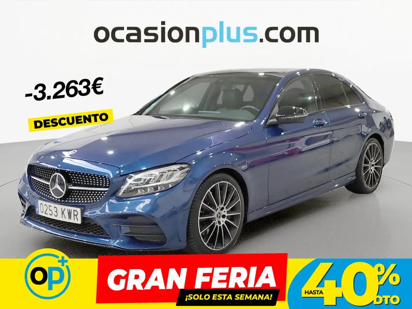 Mercedes-Benz C 300 9G-Tronic Azul - 1