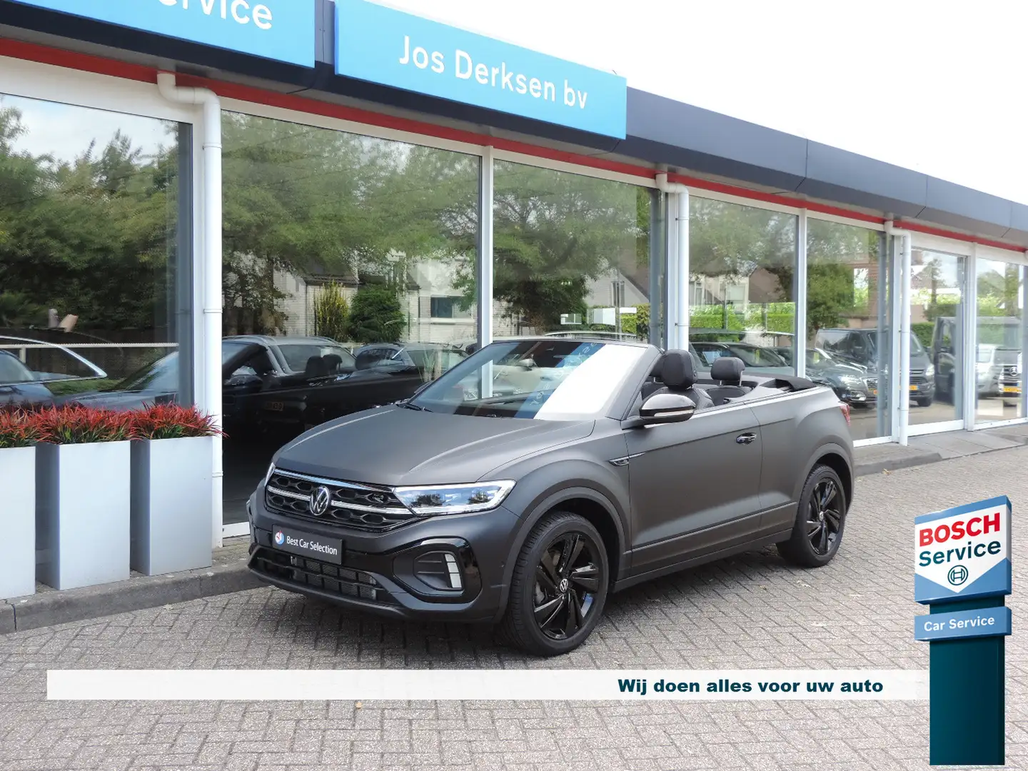 Volkswagen T-Roc Cabrio 1.5 TSI R-Line Edition Black - Leer | ACC | Grijs - 1