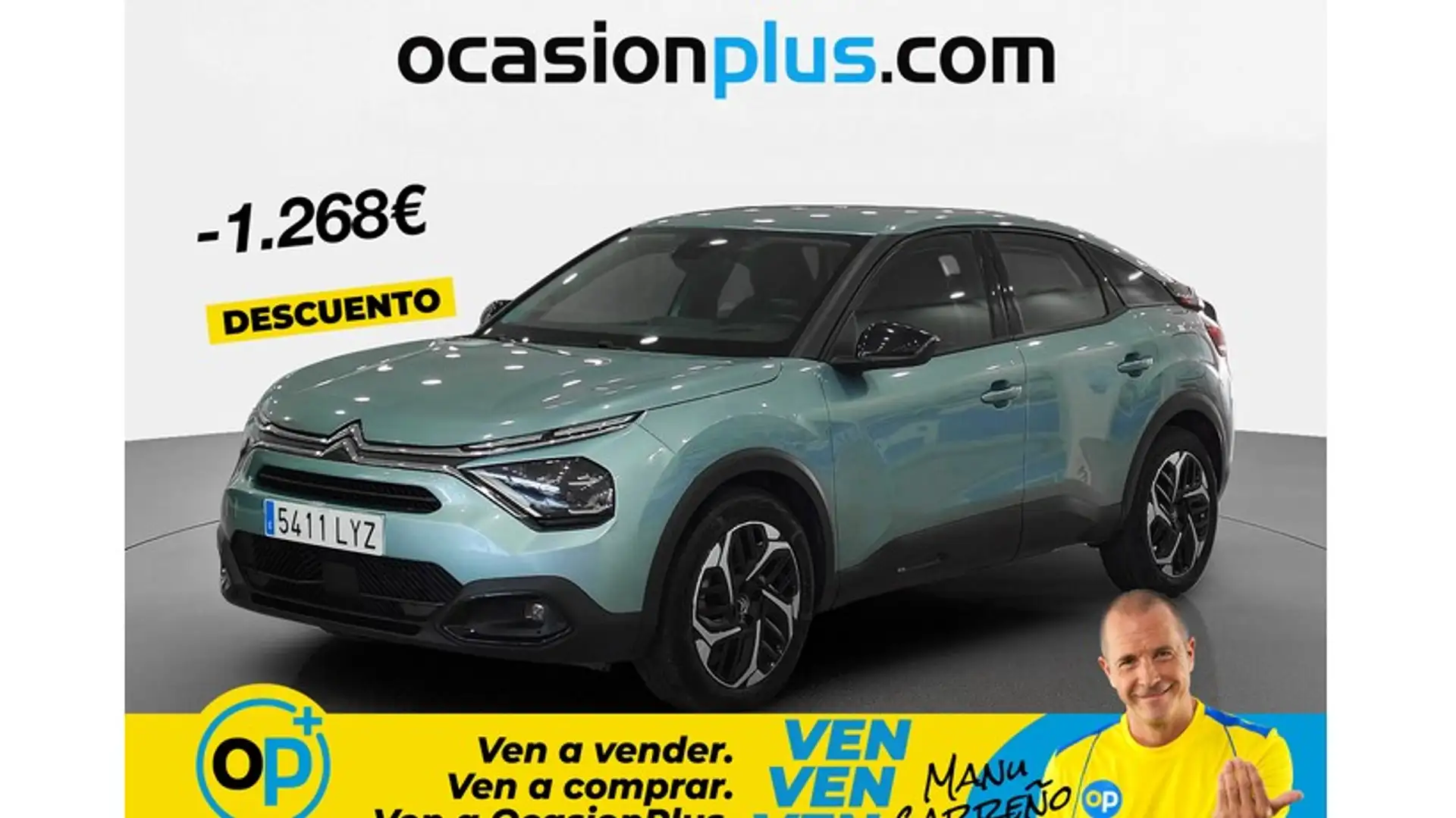 Citroen C4 1.2 PureTech Feel Pack S&S EAT8 130 Azul - 1