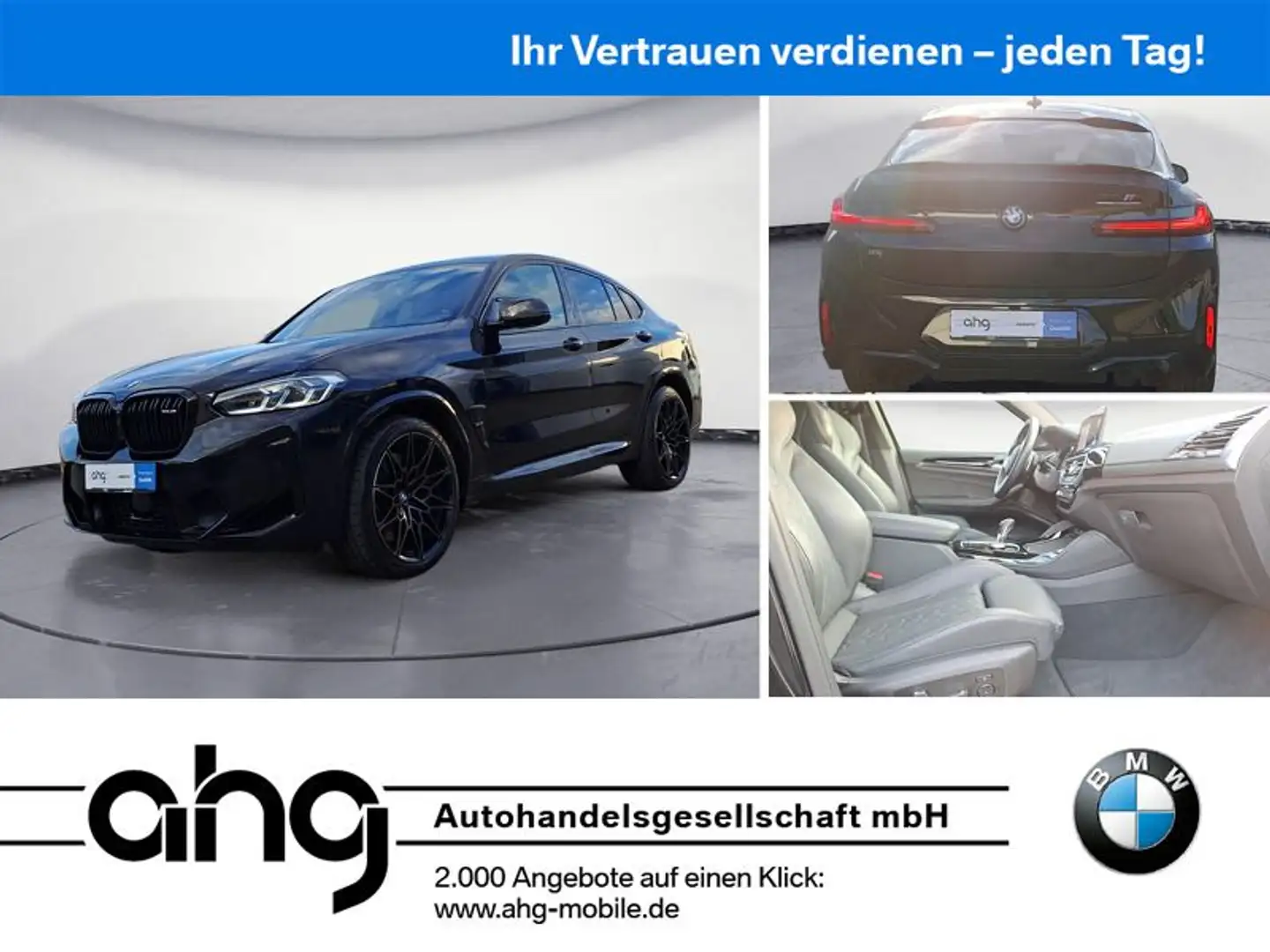 BMW X4 M COMPETITION Laserlicht Parking Assist. Plus Noir - 1