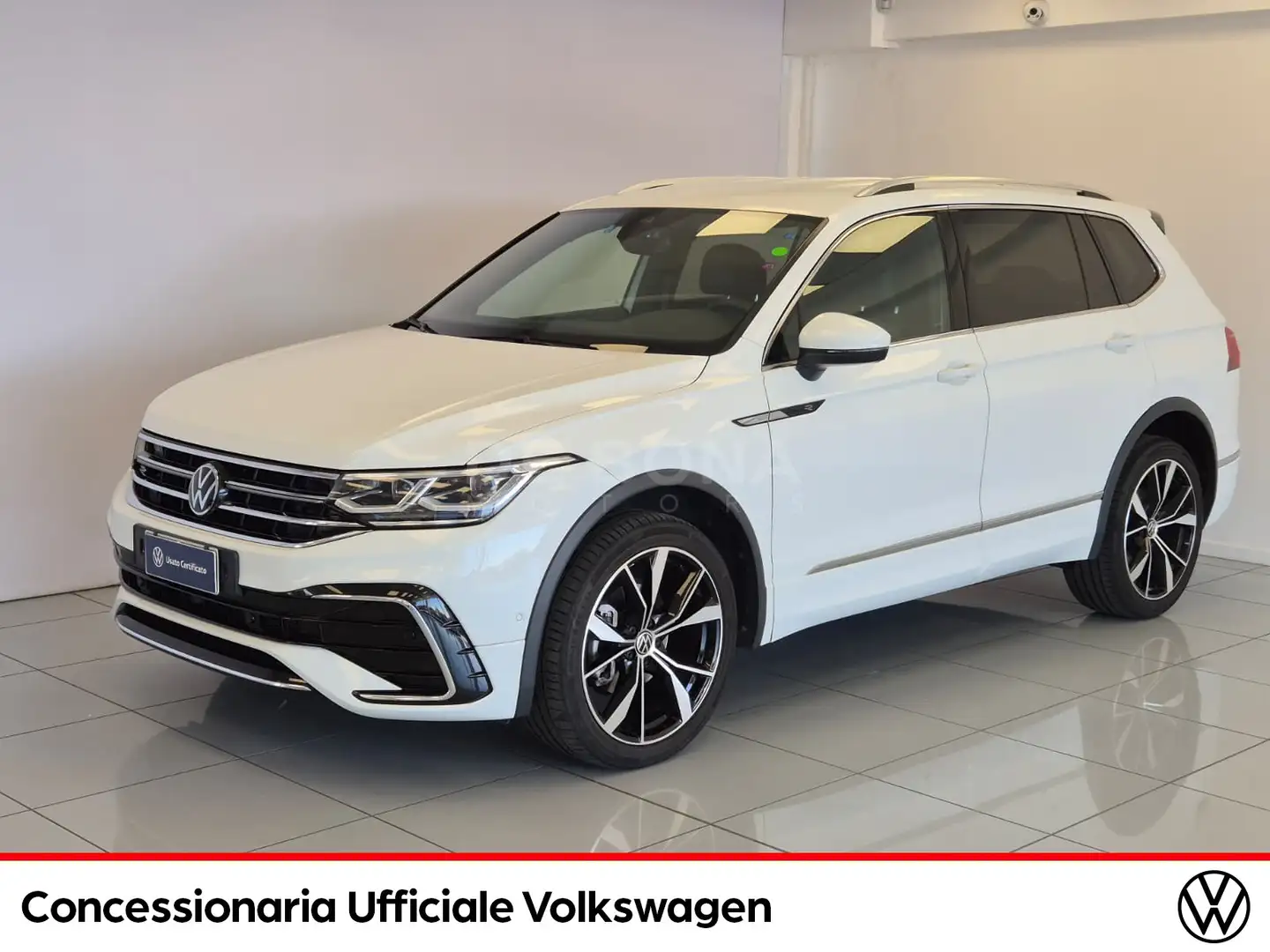 Volkswagen Tiguan Allspace allspace 2.0 tdi r-line 150cv 7p.ti dsg Bianco - 1