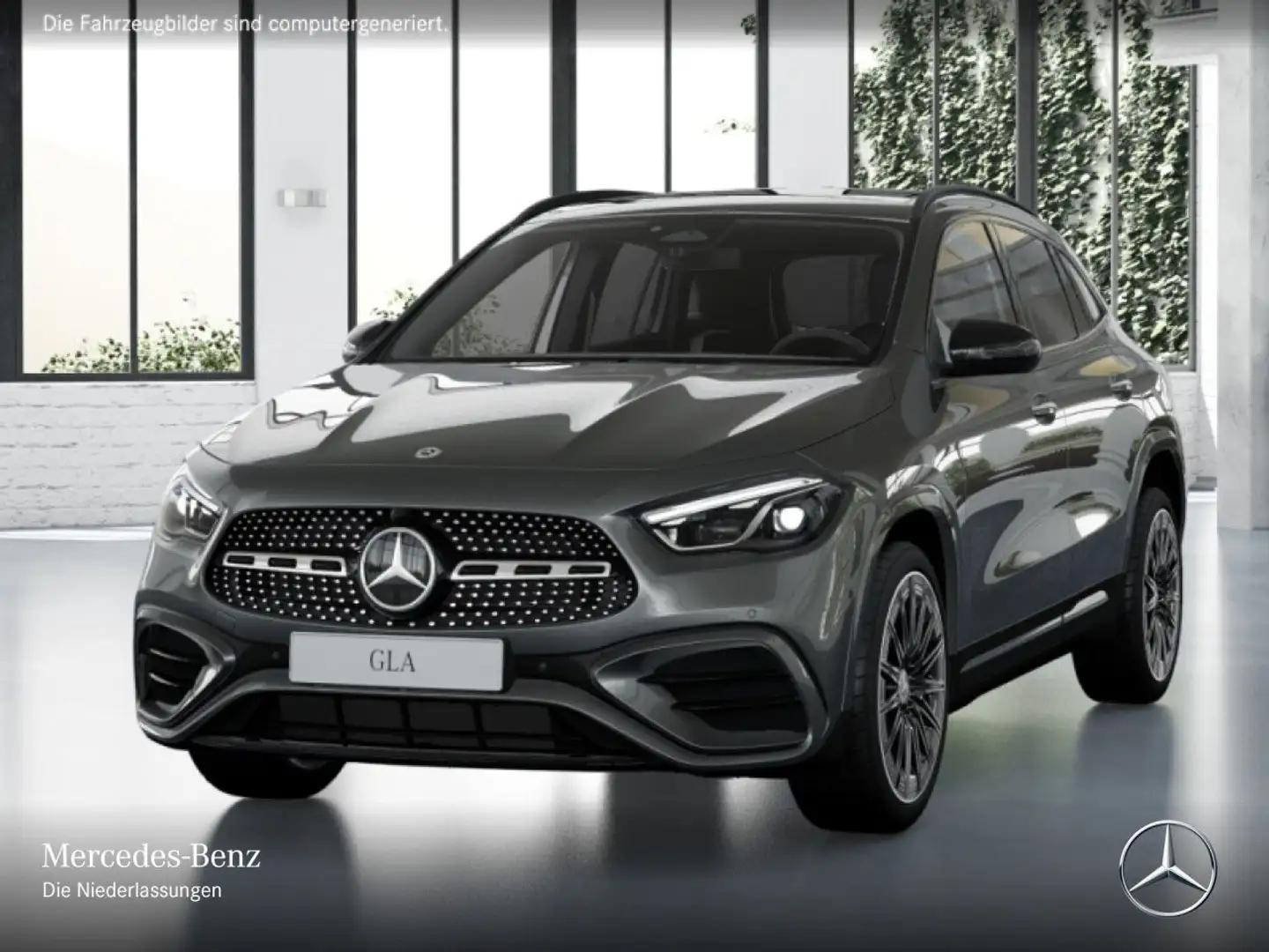 Mercedes-Benz GLA 200 AMG+NIGHT+PANO+AHK+MULTIBEAM+KAMERA+TOTW Grigio - 2