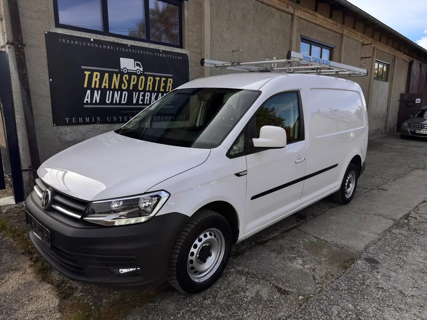 Volkswagen Caddy Maxi Kasten Trendline BMT 4Motion Blanc - 1