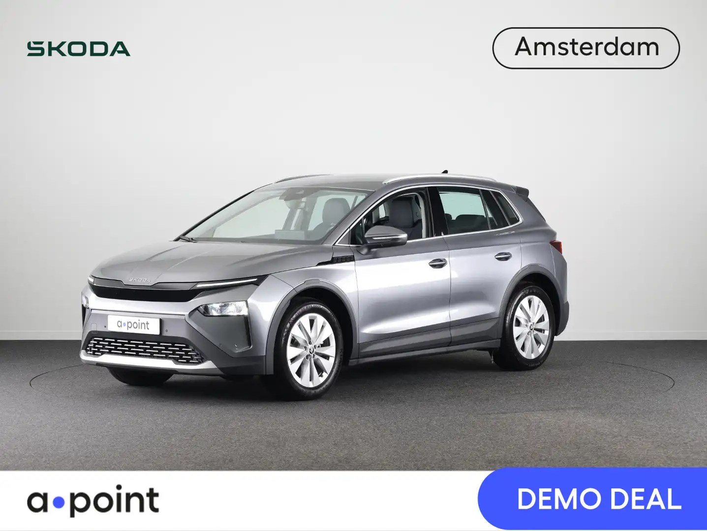 Skoda Elroq 60 Business Edition 204pk | Blind Spot | Navi | Ca Grijs - 1