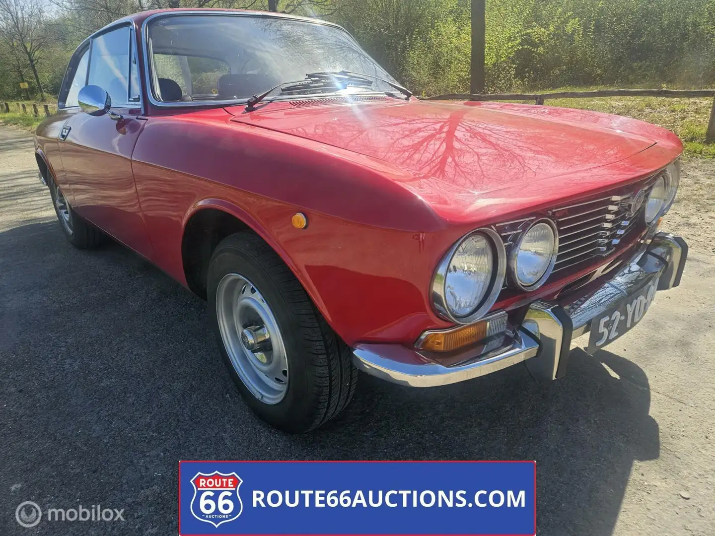 Alfa Romeo GT 1600 Junior Coupé 1974 | Route 66 auctions Rojo - 1