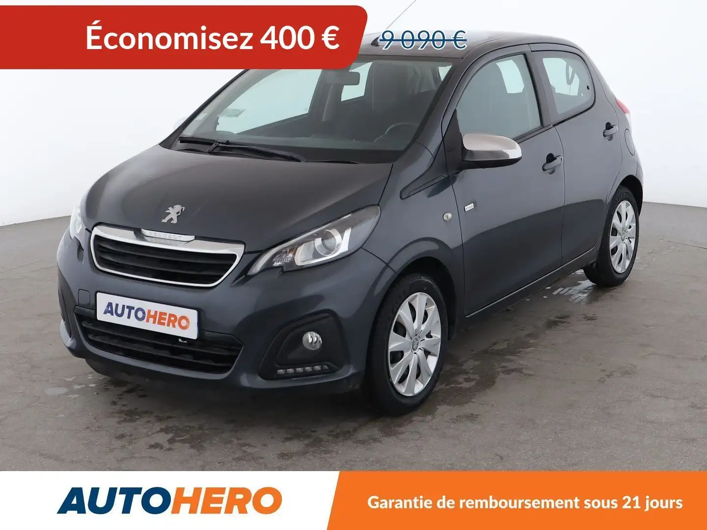 Peugeot 108 1.0 VTi Style Gris - 1