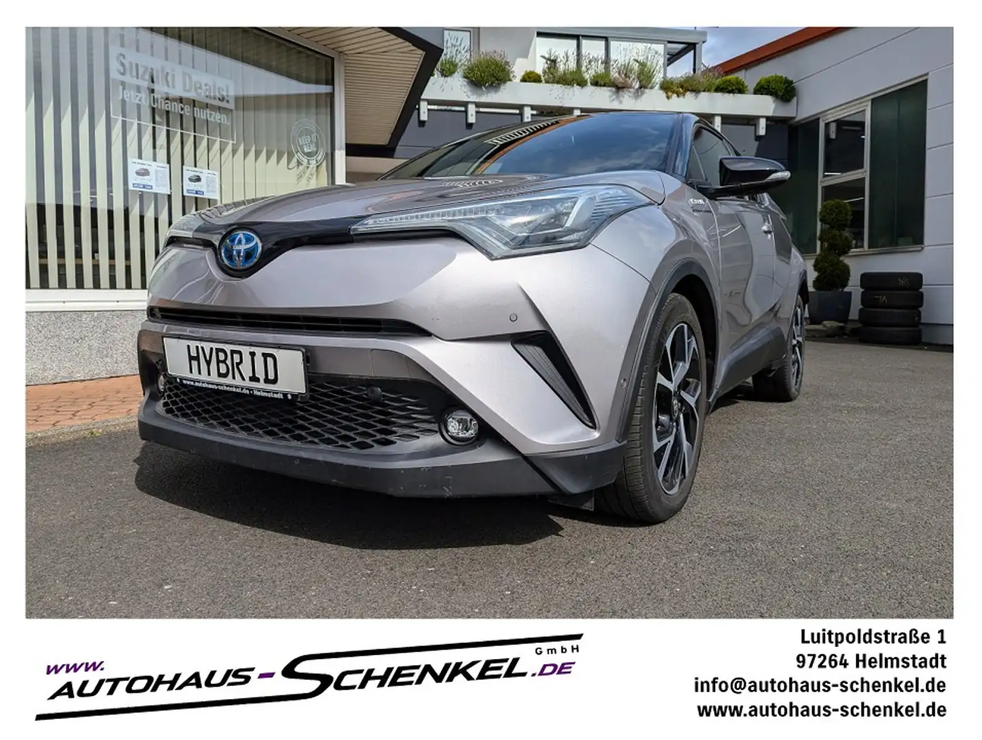 Toyota C-HR 1.8 Hybrid Style Gris - 1