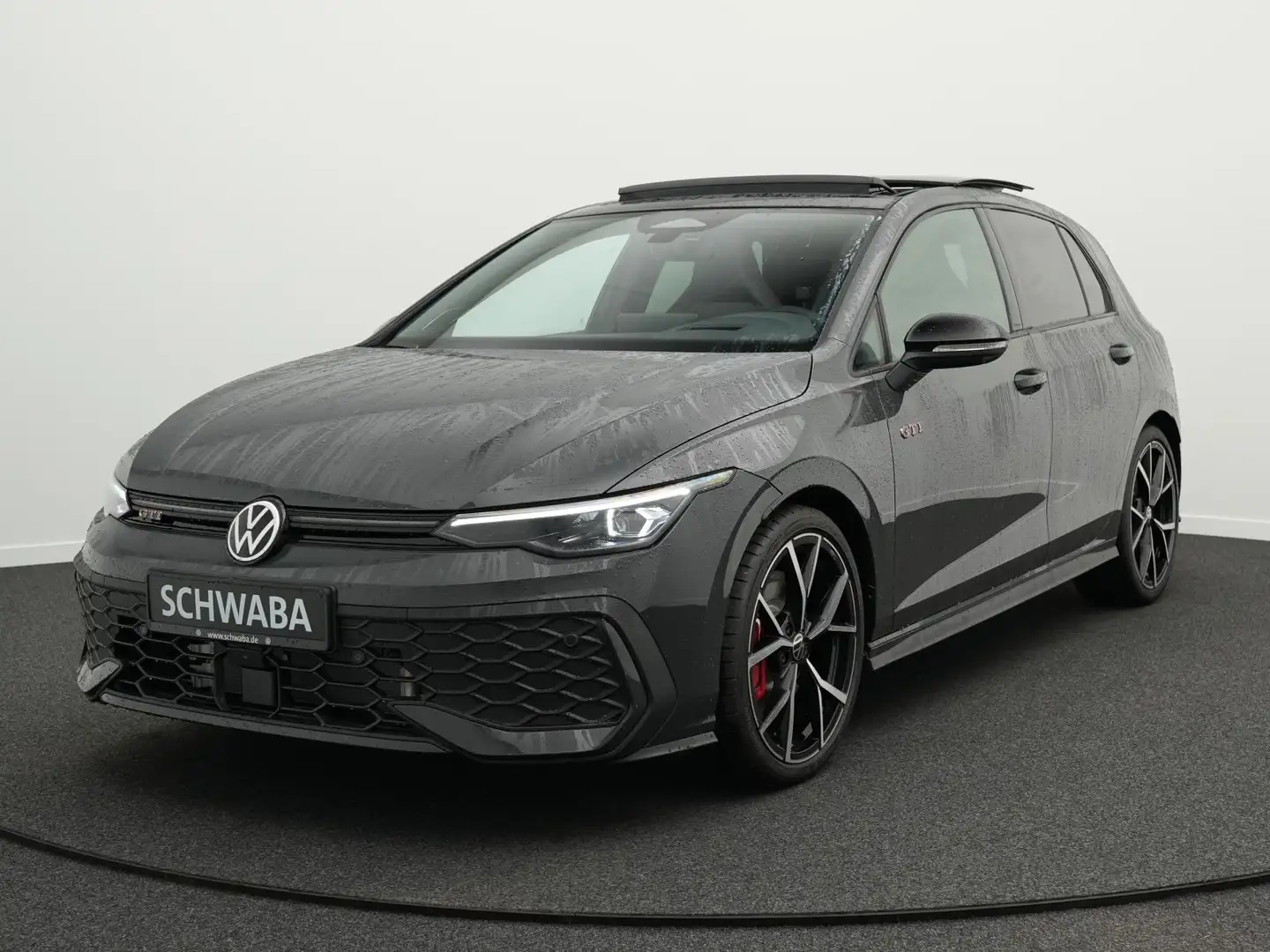 Volkswagen Golf GTI 2.0 TSI *Black Style*PANO*AHK*HdUp*19"* Grau - 2