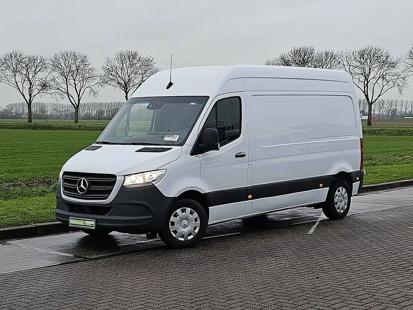 Mercedes-Benz Sprinter 215 ac automaat EURO6 Wit - 2