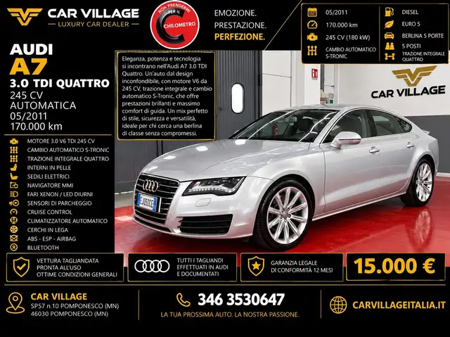 Audi A7 A7 SPB 3.0 TDI 245 CV quattro S tronic