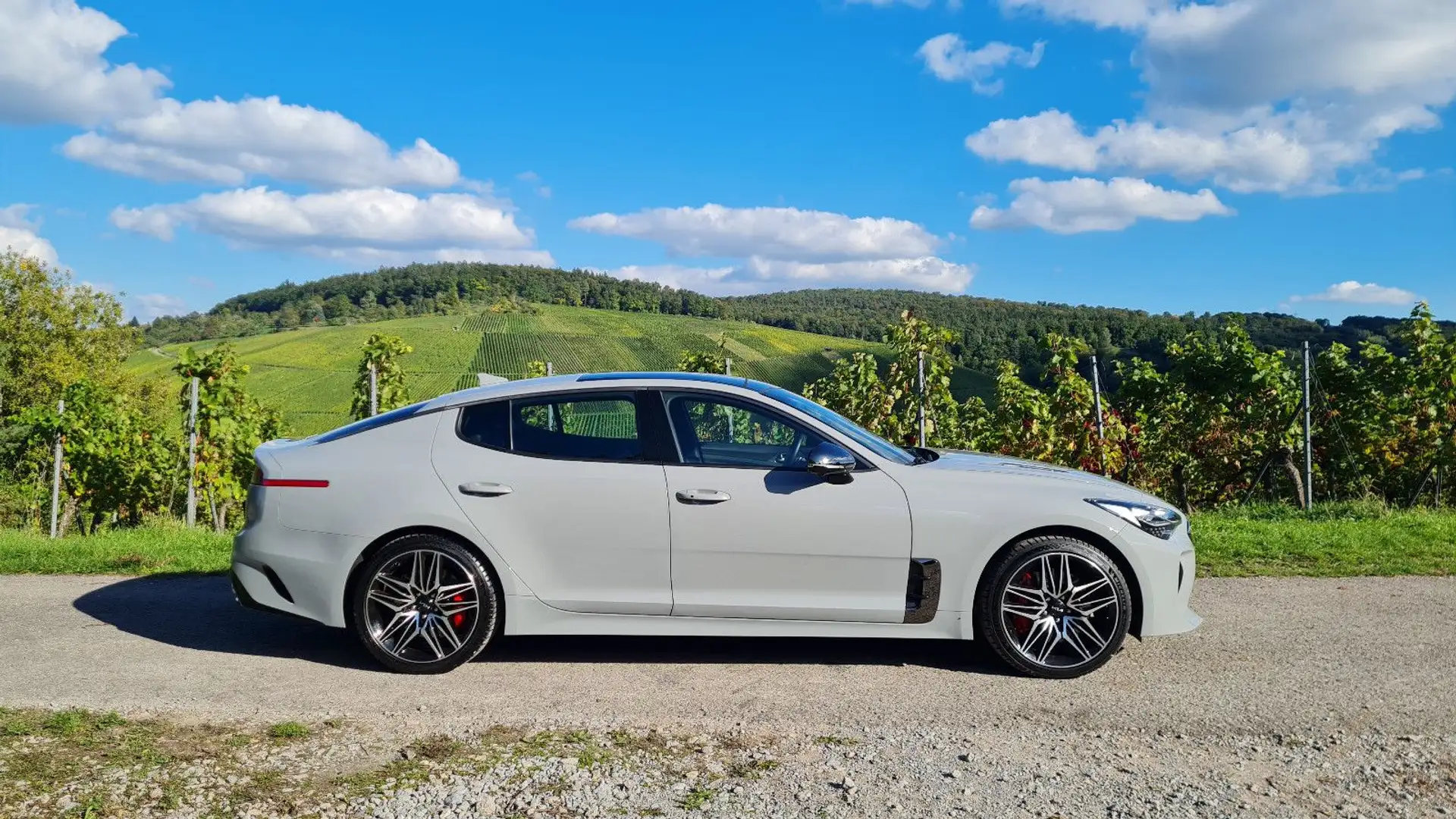 Kia Stinger 3.3 T-GDI AWD GT Pano Erstbesitz Grau - 2
