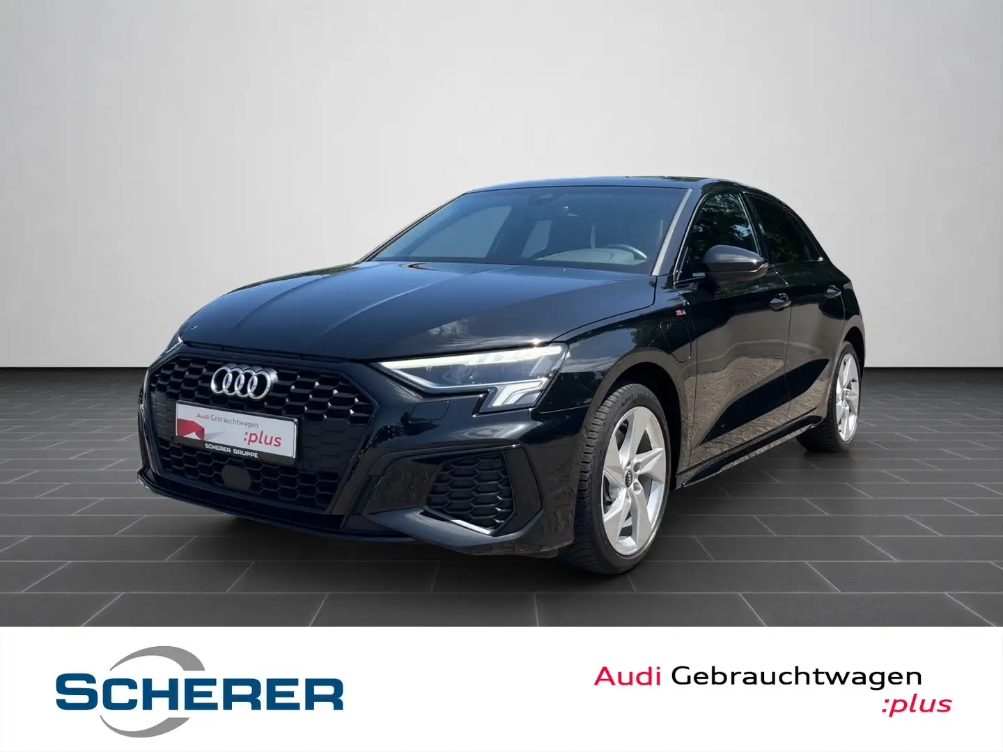 Audi A3 TFSI e S line 40 S-TRONIC KAMERA NA Schwarz - 1