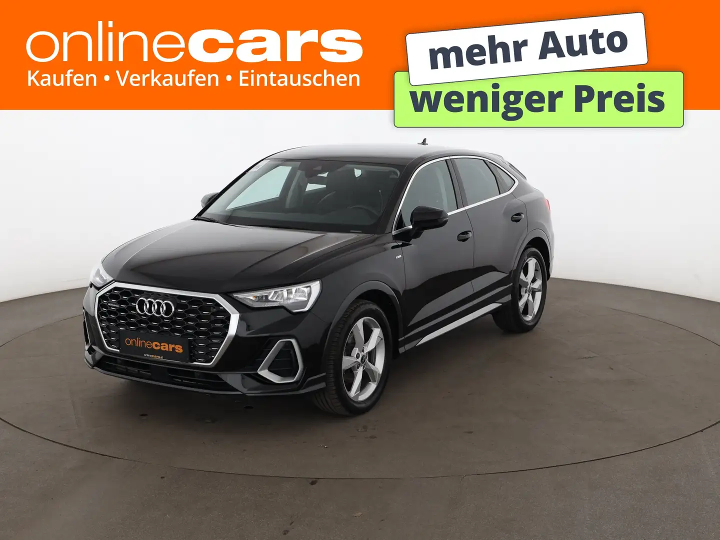 Audi Q3 SB 35 TDI quattro S-Line Aut LED RADAR LEDER Schwarz - 1