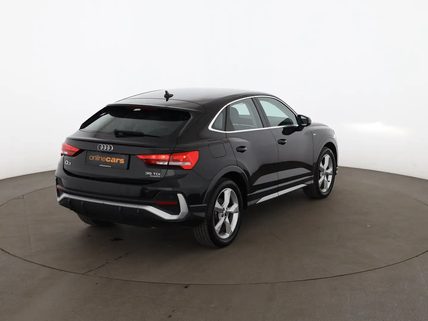 Audi Q3 SB 35 TDI quattro S-Line Aut LED RADAR LEDER Schwarz - 2