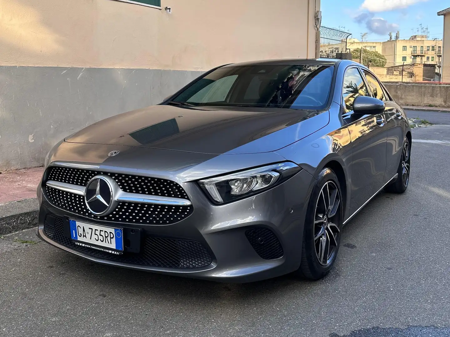 Mercedes-Benz A 180 Classe A - V177 2018 d Premium auto Grigio - 2
