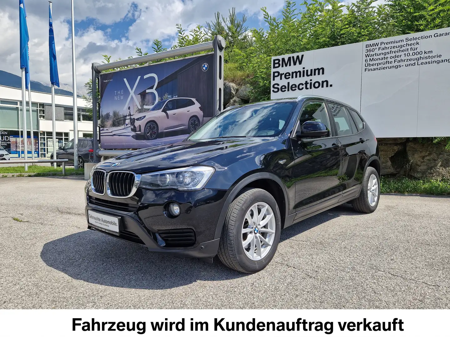 BMW X3 xDrive 20 d Schwarz - 1
