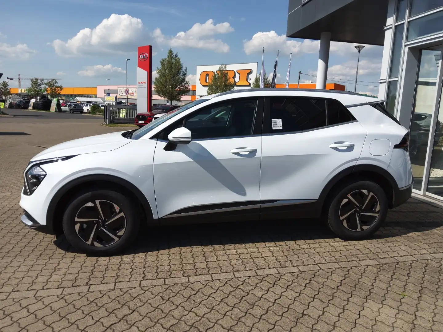 Kia Sportage Vision 1.6T Hybrid AWD KOM Weiß - 2