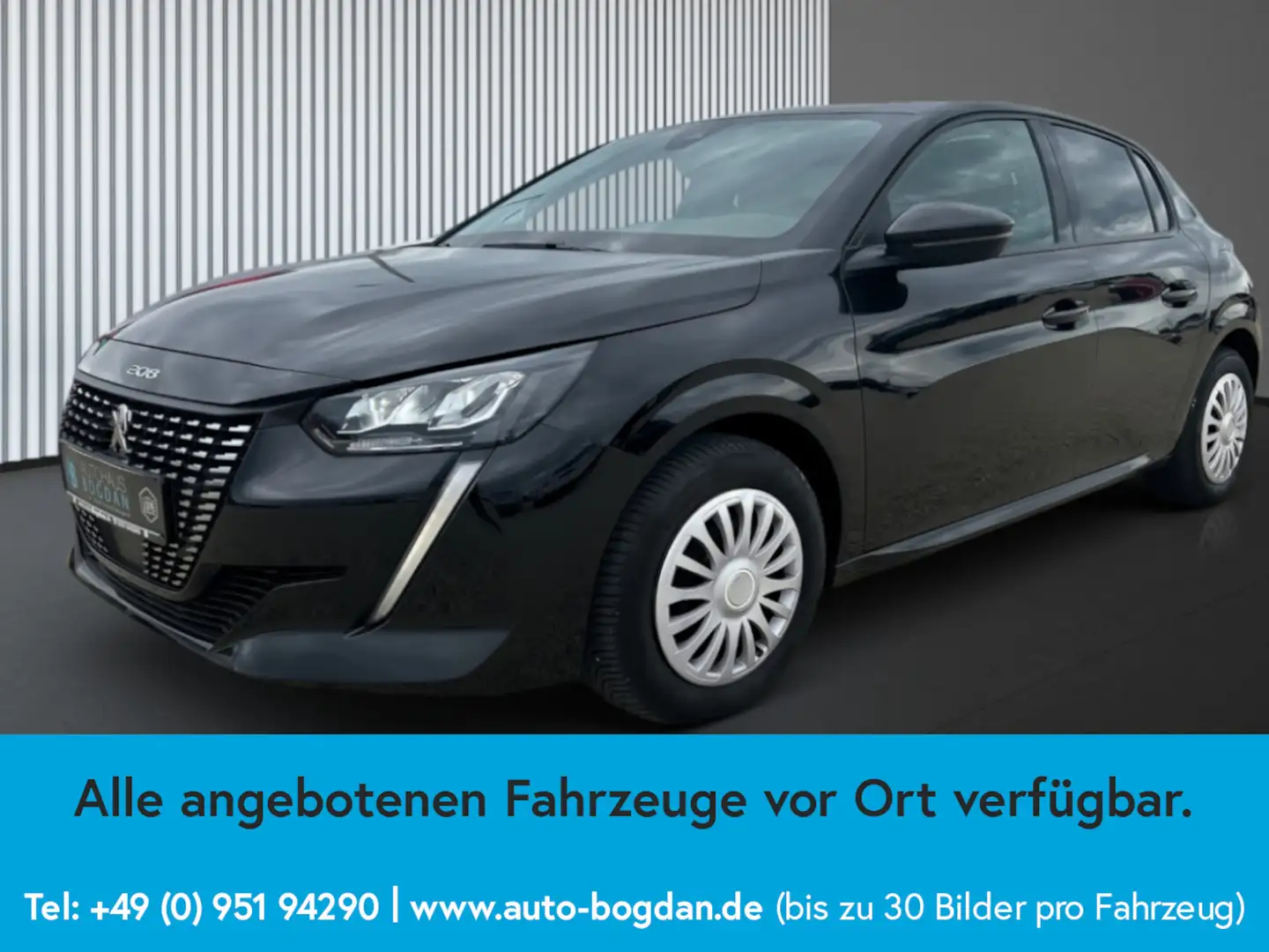 Peugeot 208 Allure Pack*Navi vApp*LED*Kamera*Tempom Schwarz - 2