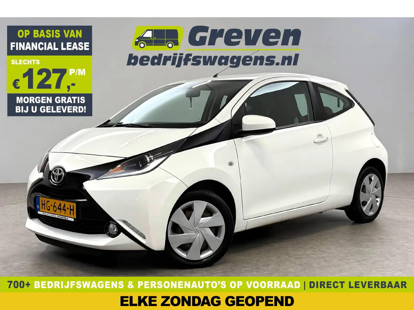 Toyota Aygo 1.0 VVT-i x-play | Airco | Camera | Cruise | LED | Blanc - 1