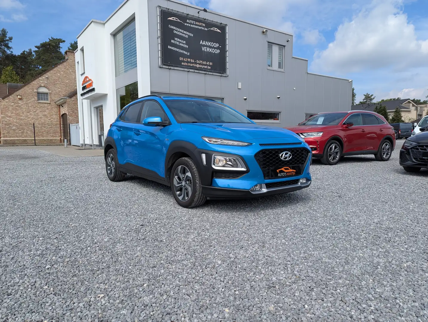 Hyundai KONA 1.6 GDi HEV Twist DCT | NAVI | CARPLAY | LED Blauw - 1