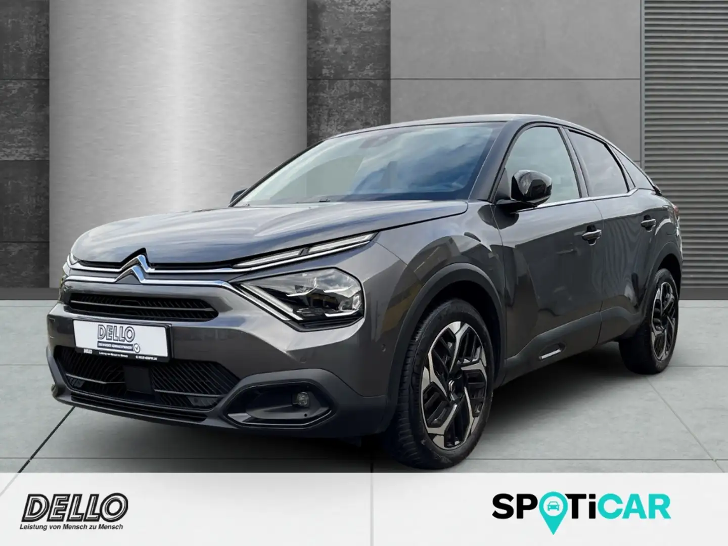 Citroen C4 Shine , HUD, Navi , LED ,DAB , Sitz,-Lenkradheizun Grau - 1