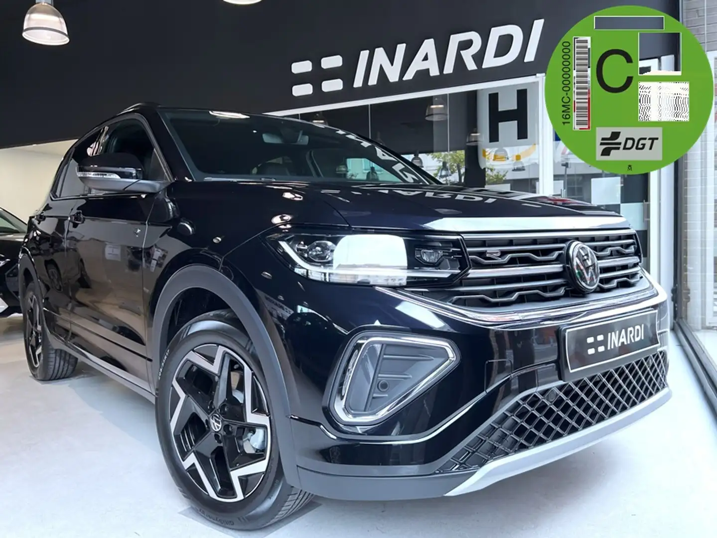 Volkswagen T-Cross 1.0 TSI R-Line 85kW Negro - 1