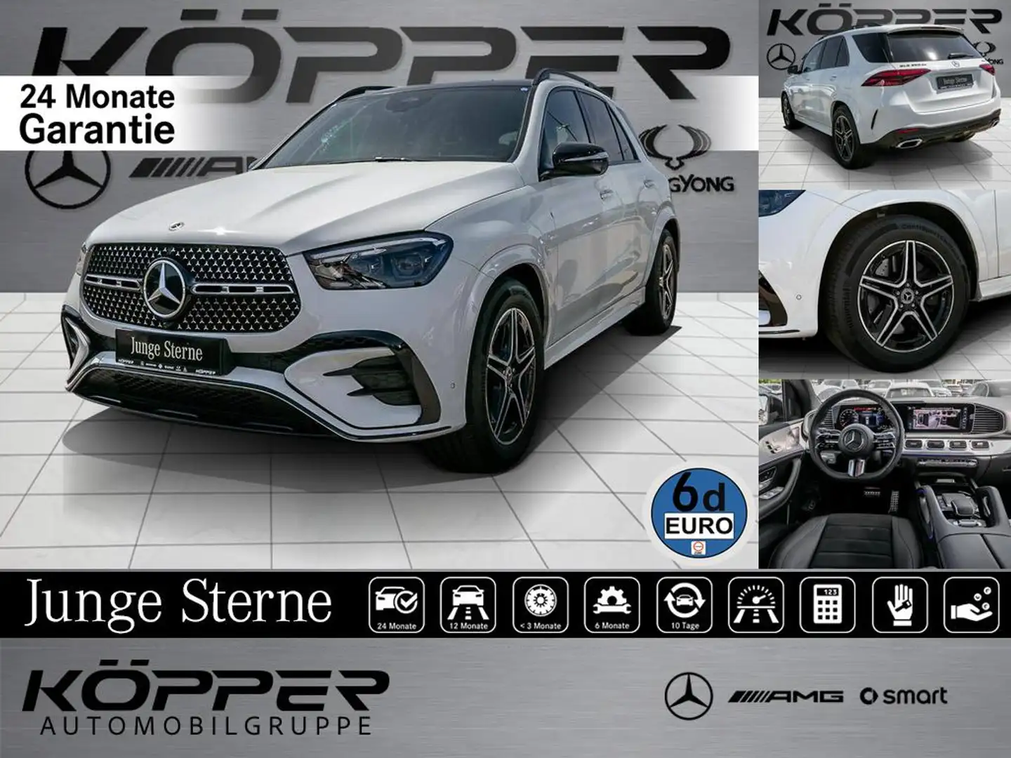 Mercedes-Benz GLE 350 de AMG 4M AHK Airmatic Pano LED Wit - 1
