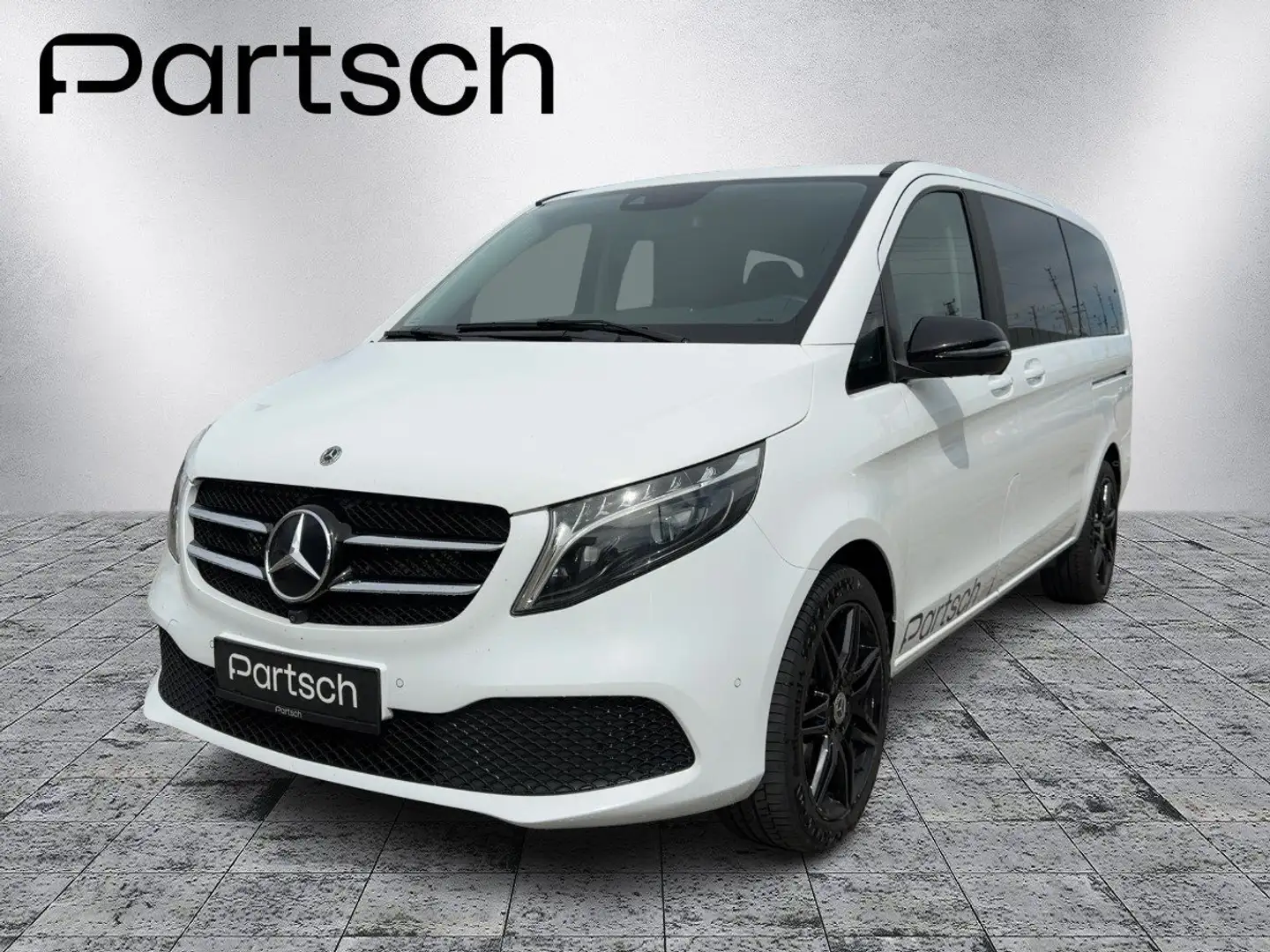 Mercedes-Benz V 300 d 4MATIC AVANTGARDE Lang Night el.Schiebe Weiß - 2