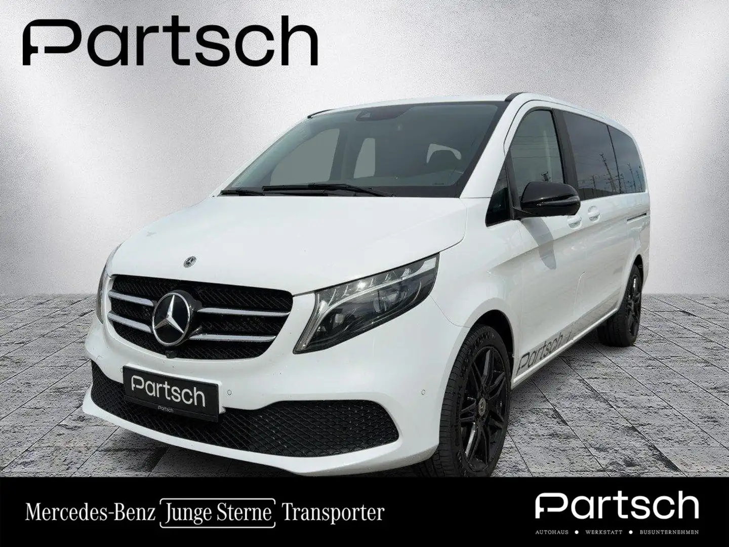 Mercedes-Benz V 300 d 4MATIC AVANTGARDE Lang Night el.Schiebe Weiß - 1