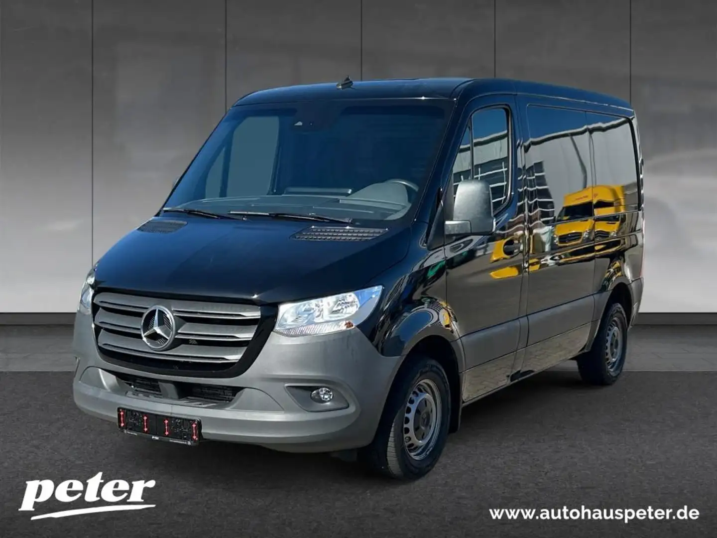 Mercedes-Benz Sprinter 214 CDI KA MBUX+STHZG+NAVI+KAMERA Zwart - 1