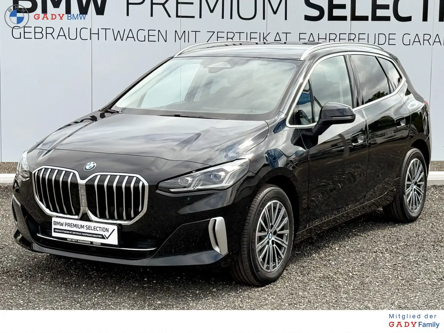 BMW 218 d Schwarz - 1