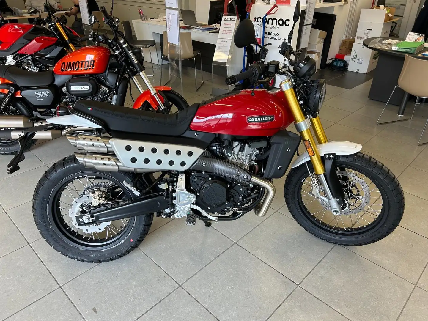 Fantic Caballero 500 CABALLERO 500 SCAMBLER 2025 Roşu - 1